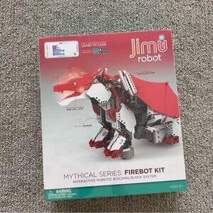 New JIMU FireBot Kit, App-Enabled Building Coding STEM Robot Kit Mythical Series